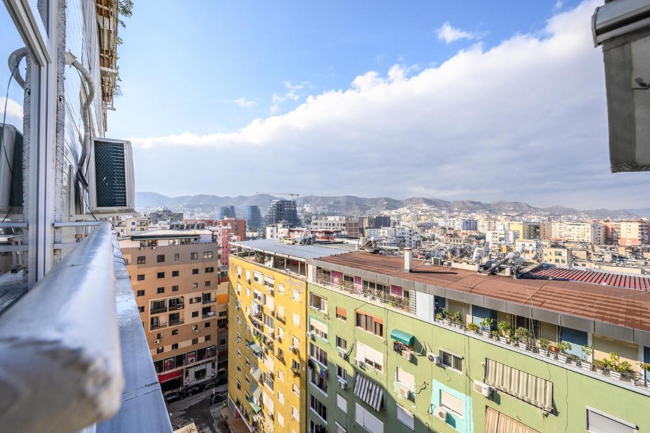 Miku Apartments-Luxury City View At Wilson Square Tirana Kültér fotó